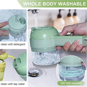 4-in-1 Electric Vegetable Chopper by Luxores