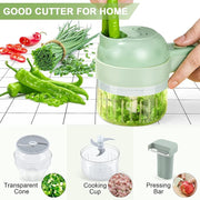 4-in-1 Electric Vegetable Chopper by Luxores