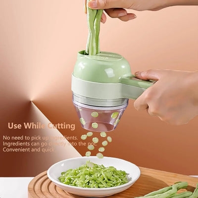 4-in-1 Electric Vegetable Chopper by Luxores
