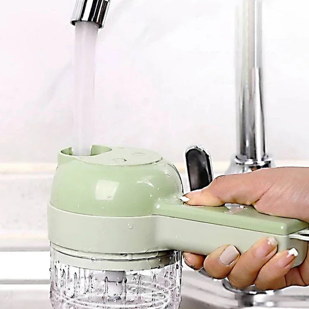 4-in-1 Electric Vegetable Chopper by Luxores
