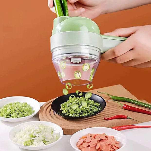 4-in-1 Electric Vegetable Chopper by Luxores
