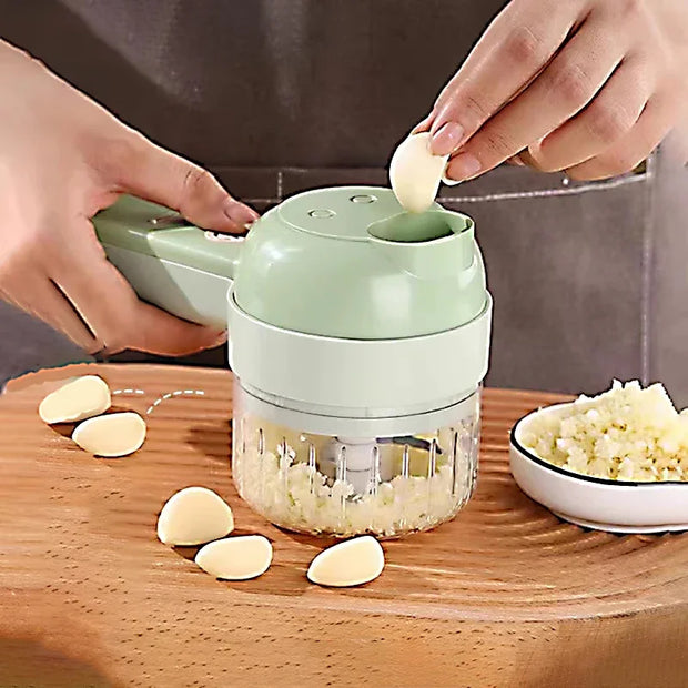 4-in-1 Electric Vegetable Chopper by Luxores
