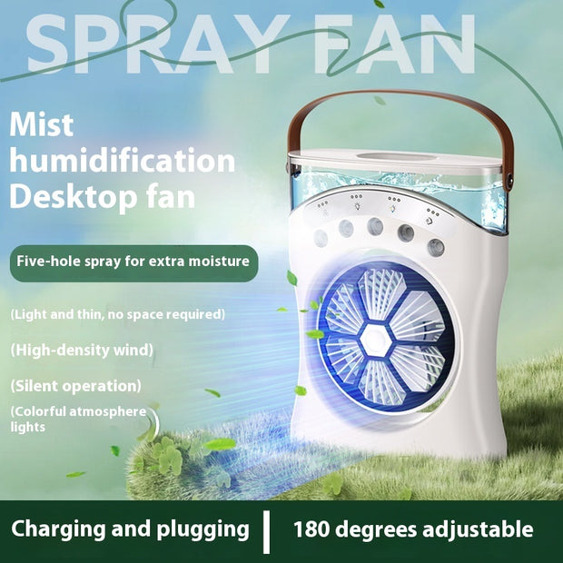 Rechargeable Cooler Air Fan by Luxores
